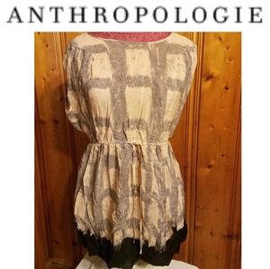 Anthropologie Lil Doyle's Desk Silk Tunic 2